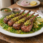 Tasty Kiwi Lamb Rack Cap Off