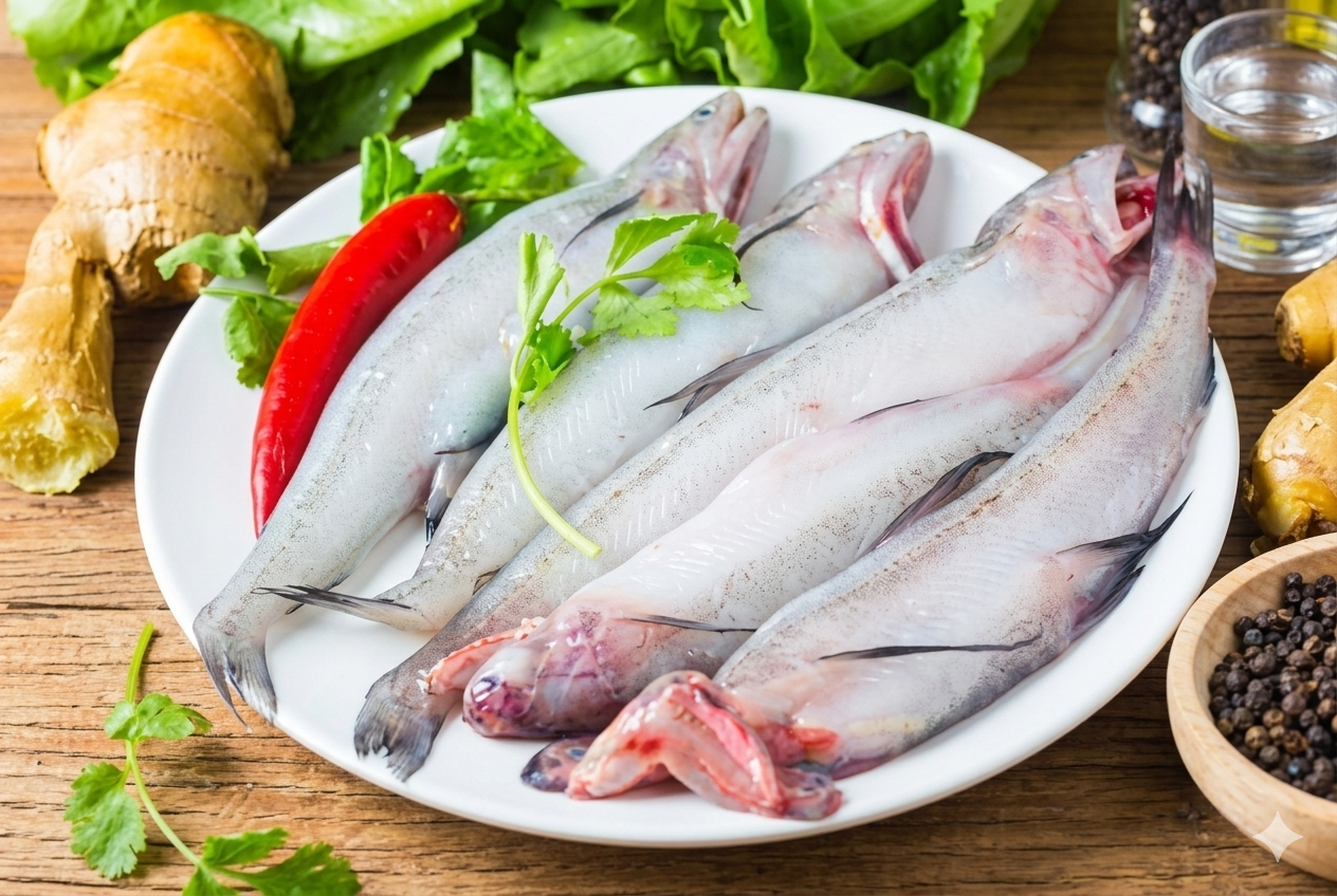 Gemini_Generated_Image_gqh03ugqh03ugqh0 Bombil Whole clean 500 g - Image 1